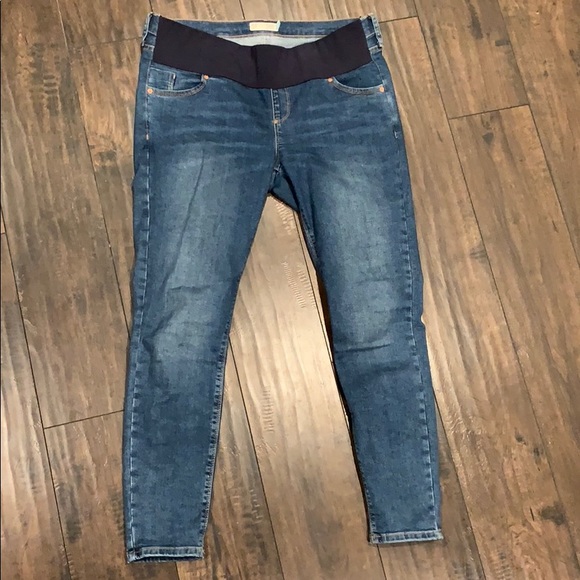 topshop under bump jeans